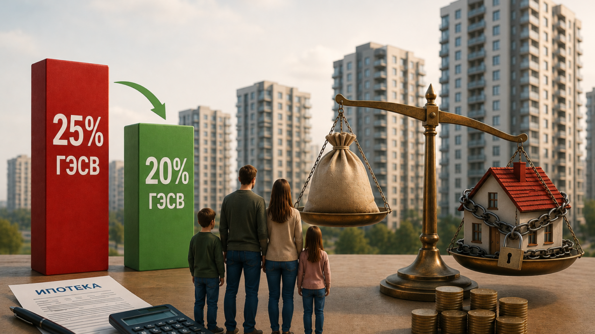 Снижение ставки по ипотеке до 20%