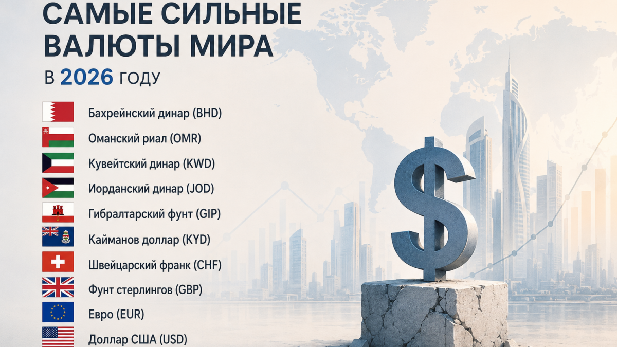 Какие самые сильные валюты мира в 2026 году
