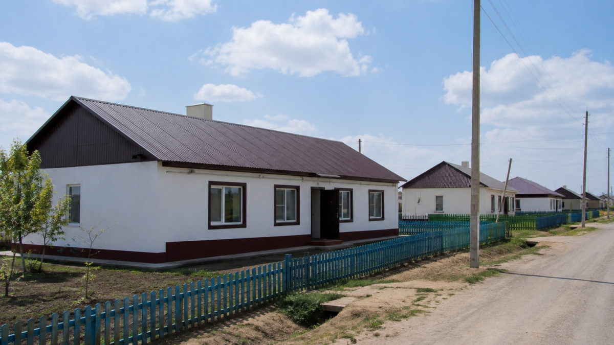 Новые дома в селах