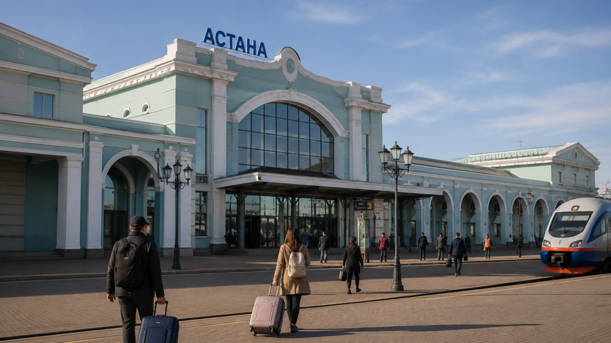 ЖД вокзал Астаны
